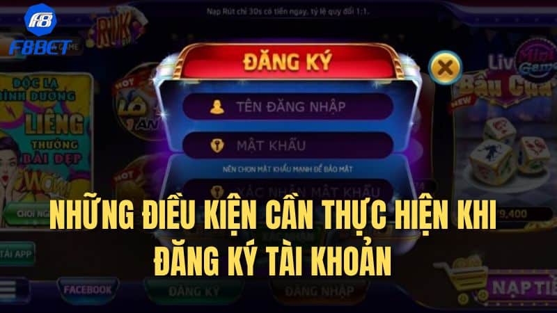 Hướng dẫn thực hiện đăng ký tài khoản F8bet trên điện thoại