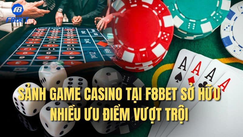 Các tựa game casino hấp dẫn có mặt tại nhà cái