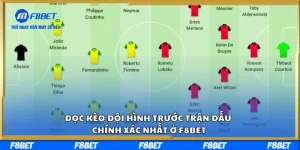 Đọc Kèo Đội Hình Trước Trận Đấu Chính Xác Nhất Ở F8BET