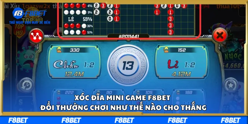 Xóc Đĩa Mini Game F8BET Đổi Thưởng Chơi Như Thế Nào Cho Thắng